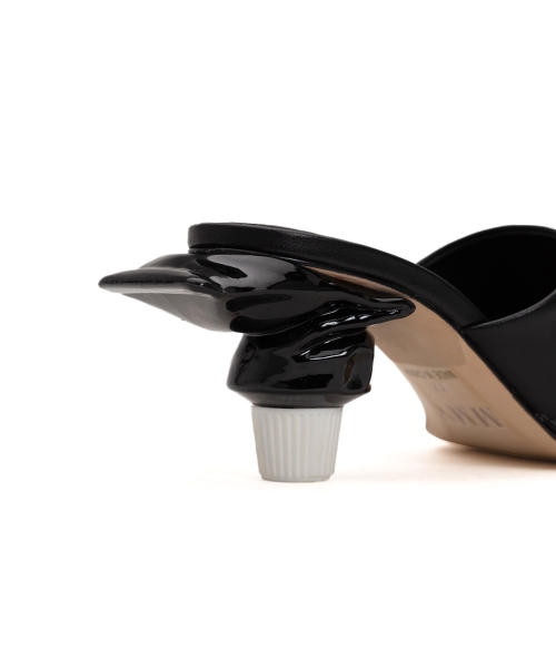 Toothpaste Heel Sandal