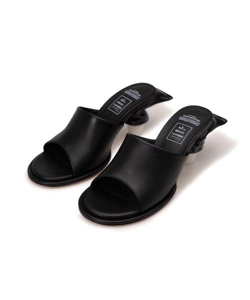 Toothpaste Heel Sandal