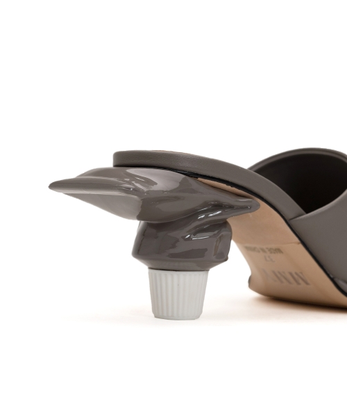 Toothpaste Heel Sandal