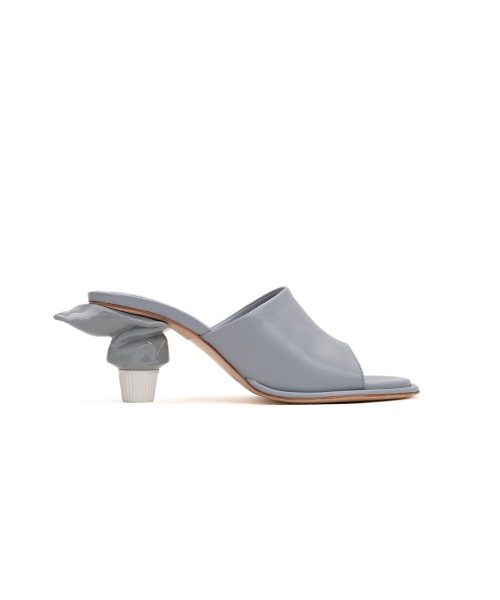 Toothpaste Heel Sandal