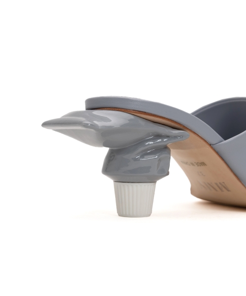 Toothpaste Heel Sandal