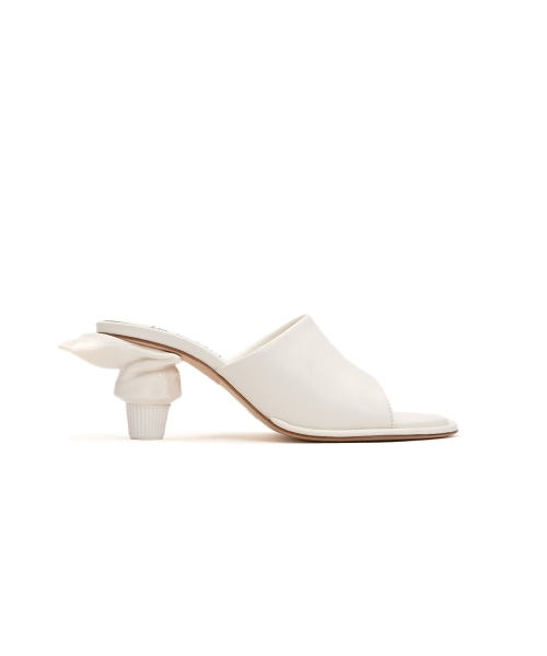 Toothpaste Heel Sandal