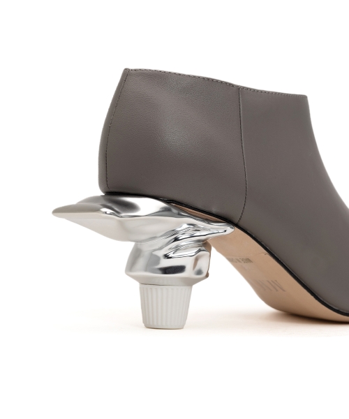 Toothpaste Heel Boots