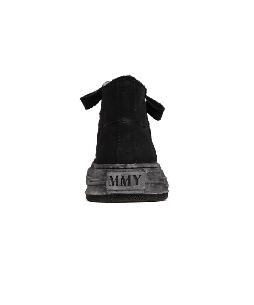 "YUCCA" OG Sole Over-dyed Canvas High-top Sneaker