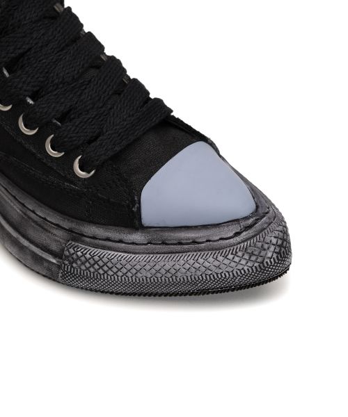 "YUCCA" OG Sole Over-dyed Canvas High-top Sneaker