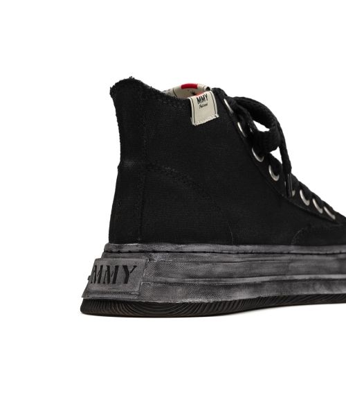 "YUCCA" OG Sole Over-dyed Canvas High-top Sneaker