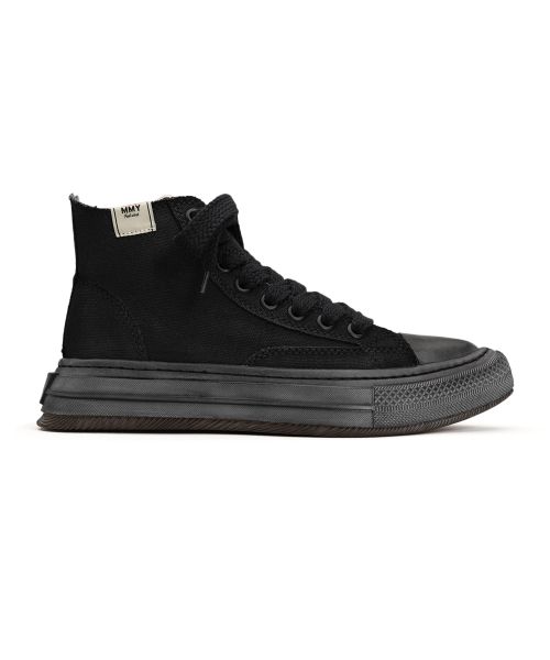 "YUCCA" OG Sole Over-dyed Canvas High-top Sneaker