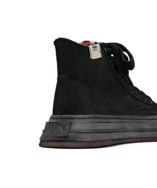 "YUCCA" OG Sole Over-dyed Canvas High-top Sneaker