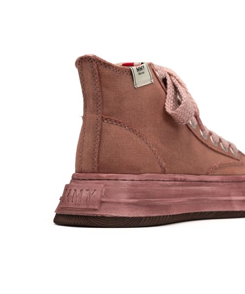 "YUCCA" OG Sole Over-dyed Canvas High-top Sneaker