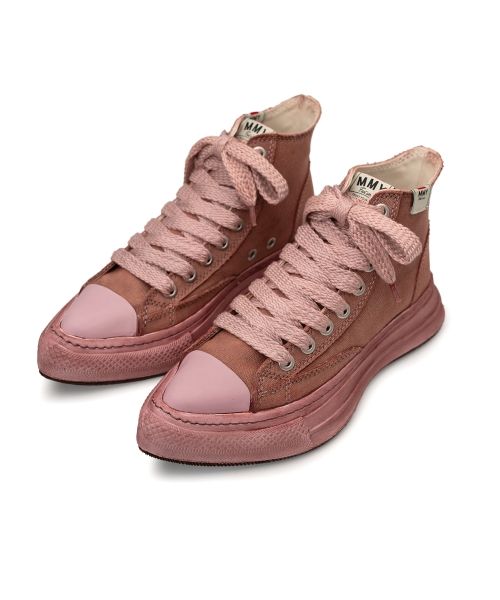 "YUCCA" OG Sole Over-dyed Canvas High-top Sneaker