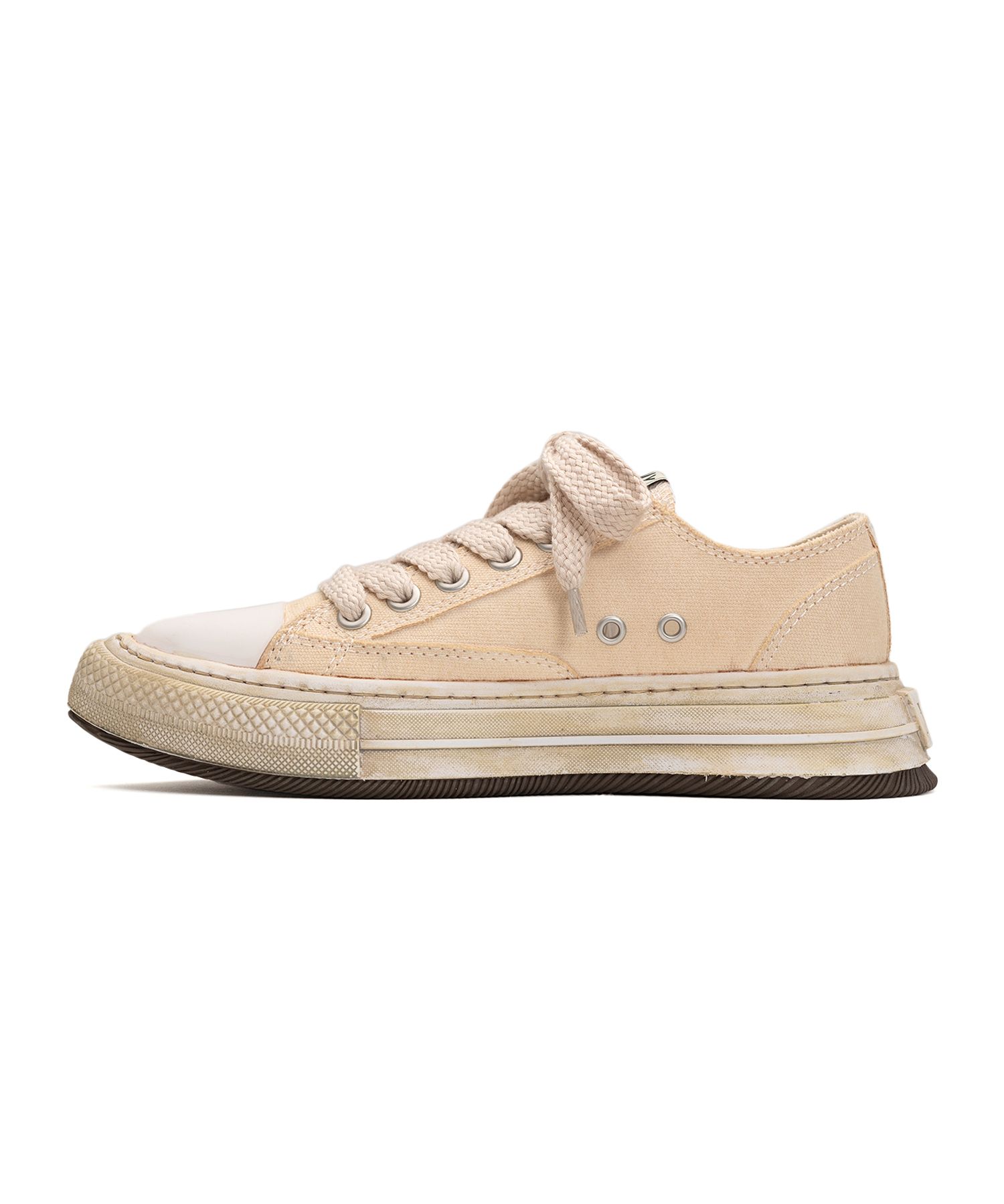"YUCCA" OG Sole Over-dyed Canvas Low-top Sneaker