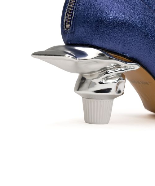 Toothpaste Heel Boots