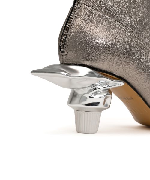 Toothpaste Heel Boots