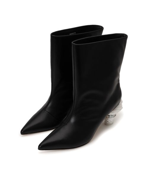 Soft Serve Heel Short Boots