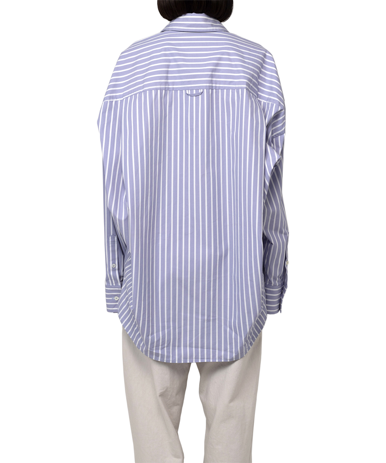 Duck Embroidered Stripe Shirt