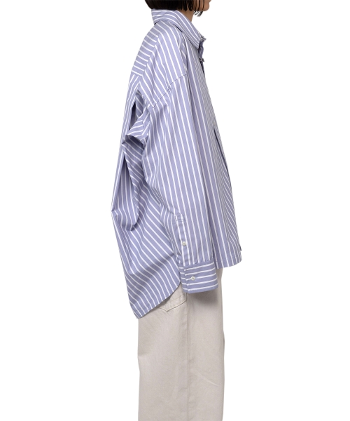 Duck Embroidered Stripe Shirt