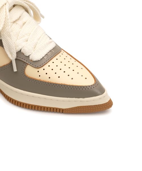 "ROSY" OG Sole Vintage Leather Low-top Sneaker