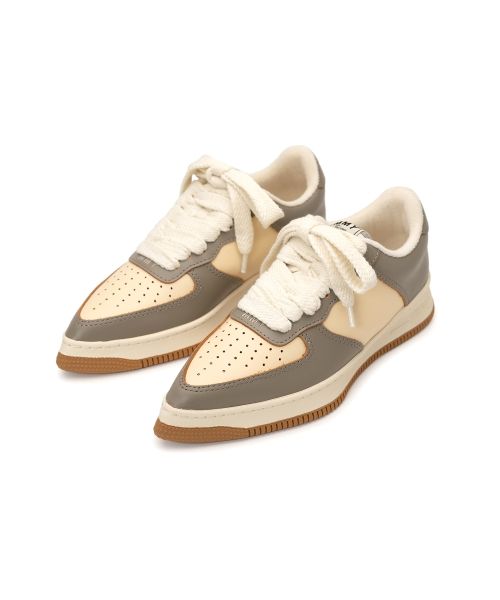 "ROSY" OG Sole Vintage Leather Low-top Sneaker