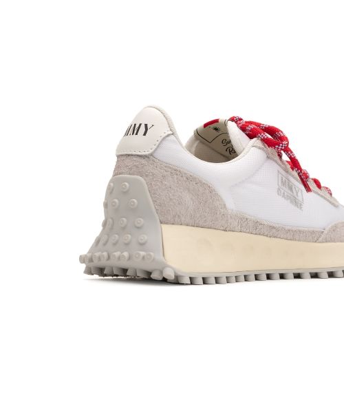 "DAPHNE" OG Sole Mix Material Low-top Sneaker