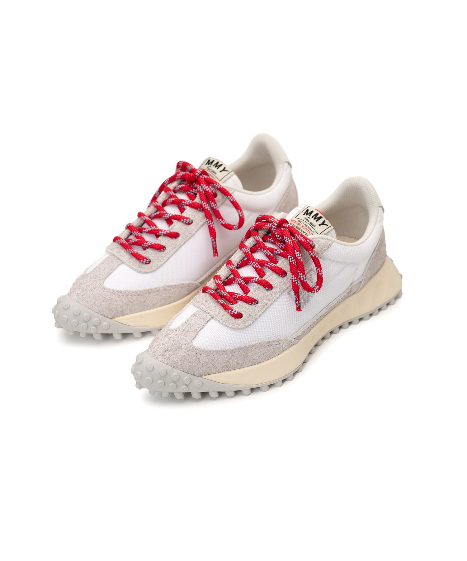 "DAPHNE" OG Sole Mix Material Low-top Sneaker