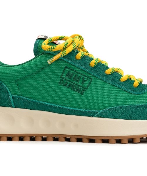 "DAPHNE" OG Sole Mix Material Low-top Sneaker