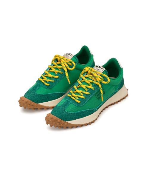 "DAPHNE" OG Sole Mix Material Low-top Sneaker