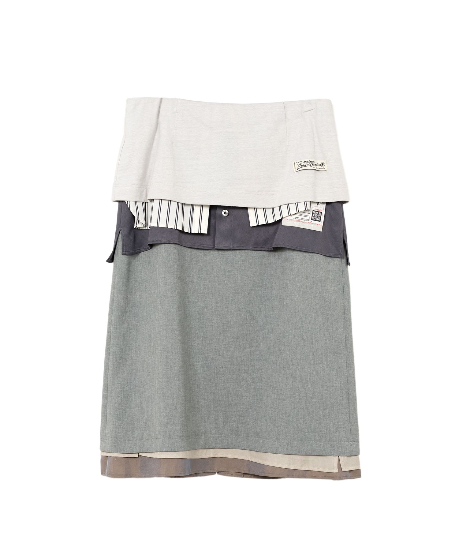 ミハラヤスヒロ　Multi Layered Skirt 38 Maison MIHARA YASUHIRO ONLINE STORE（ミハラヤスヒロ