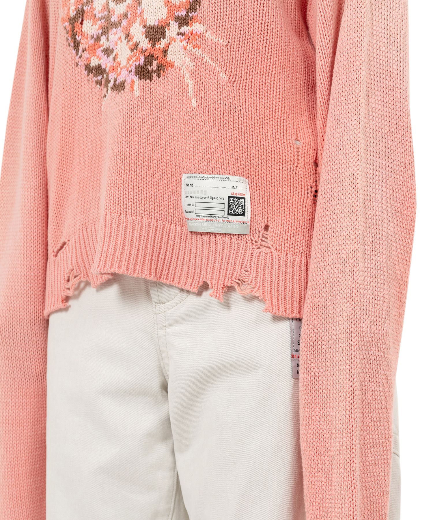 23SS MYNE MIHARA YASUHIRO モノグラム ニットセーター トップス