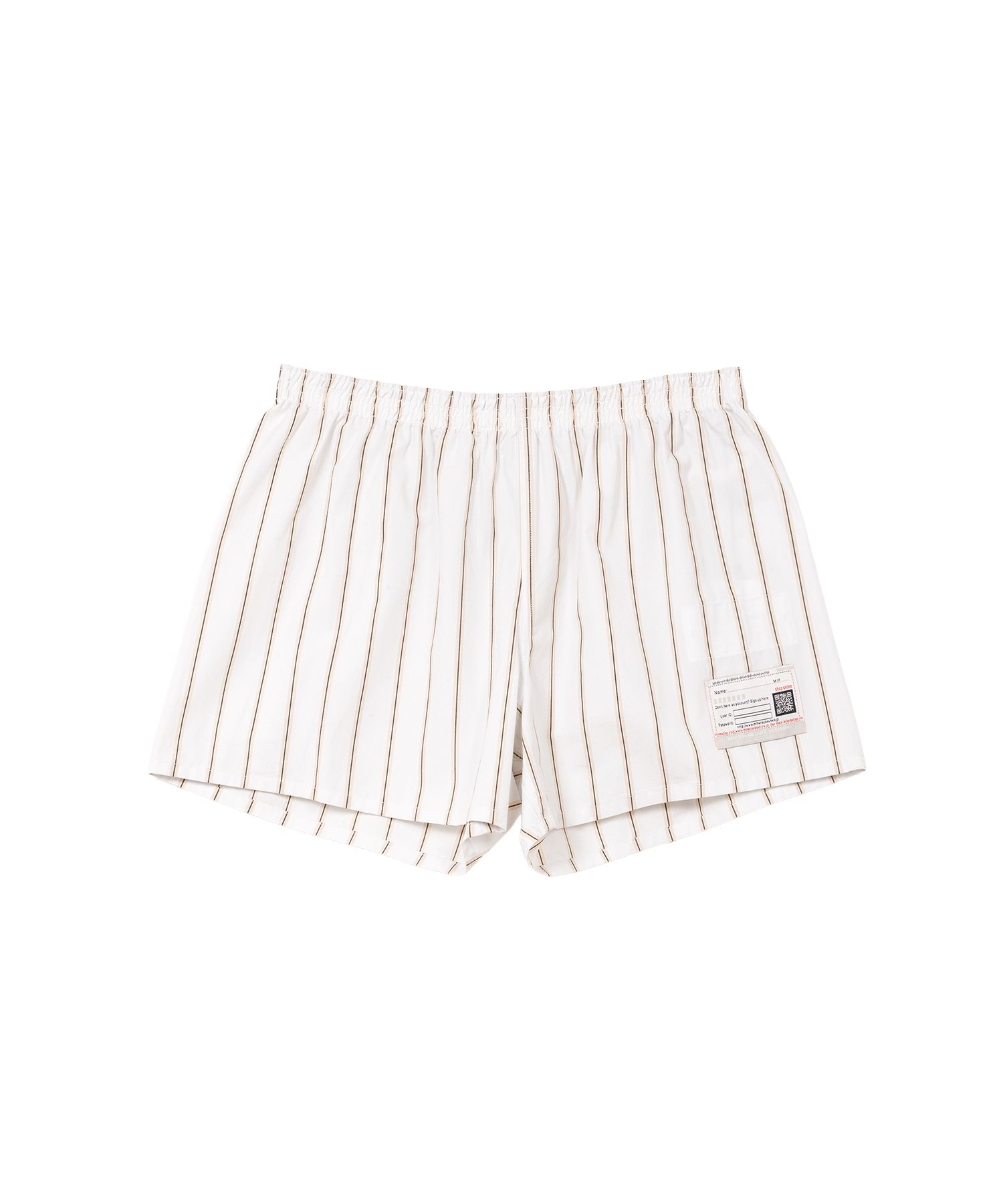 Stripe Boxer Trunks Ladies