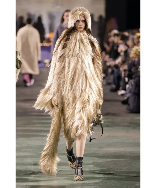 Shaggy Fringe Knit Scarf