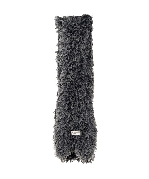 Bleached Shaggy Knit Scarf