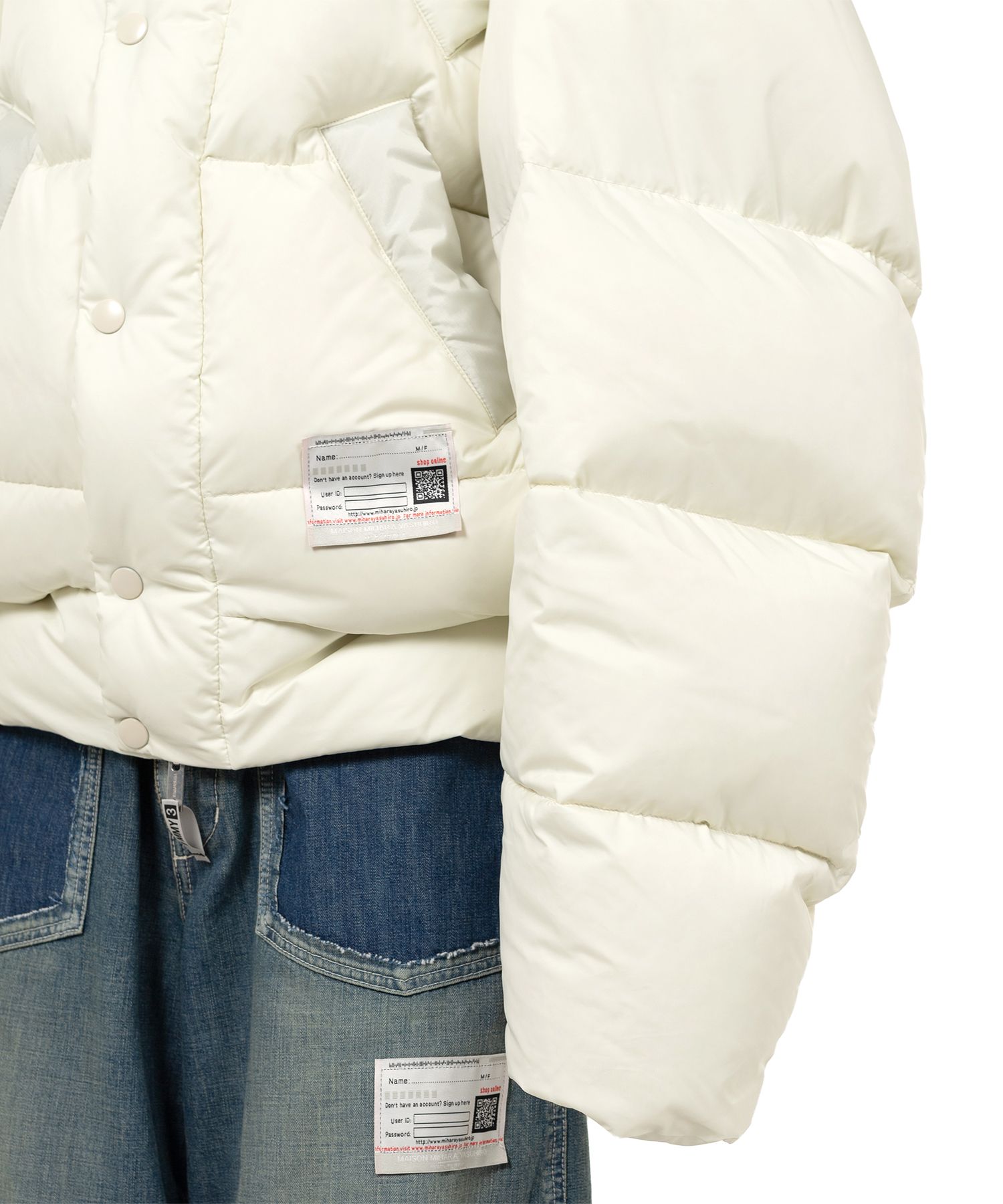 Reversed Front Down Jacket
