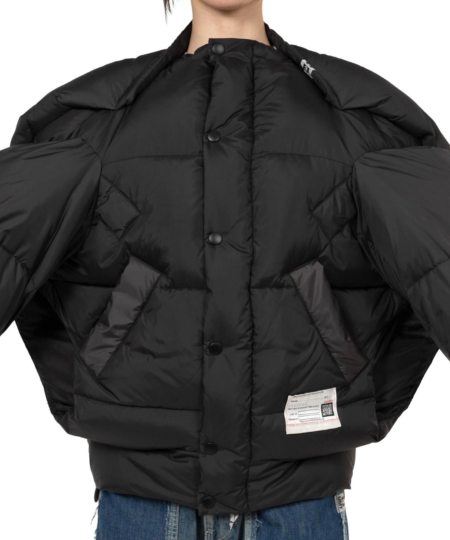 Reversed Front Down Jacket