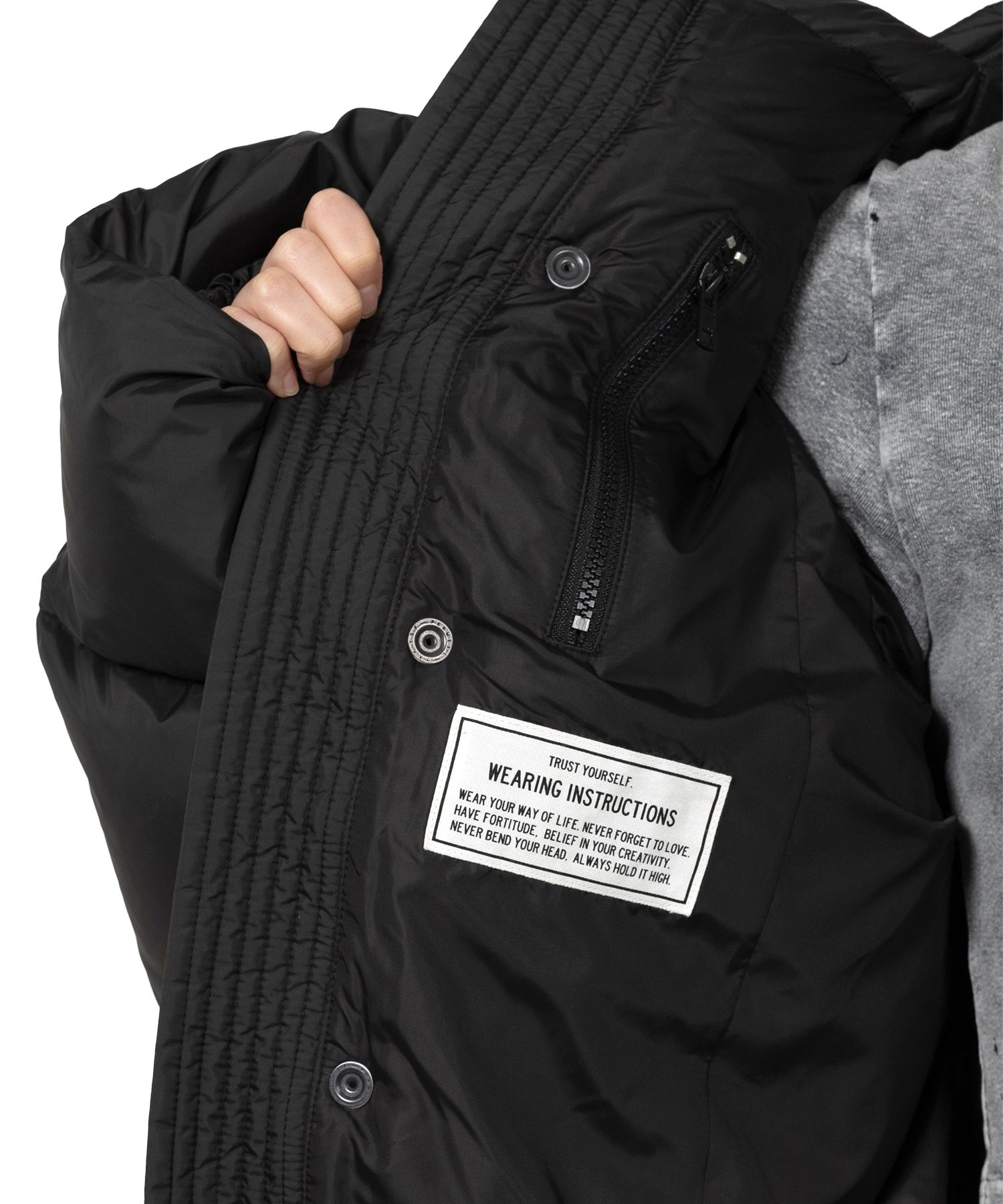 Reversed Front Down Jacket