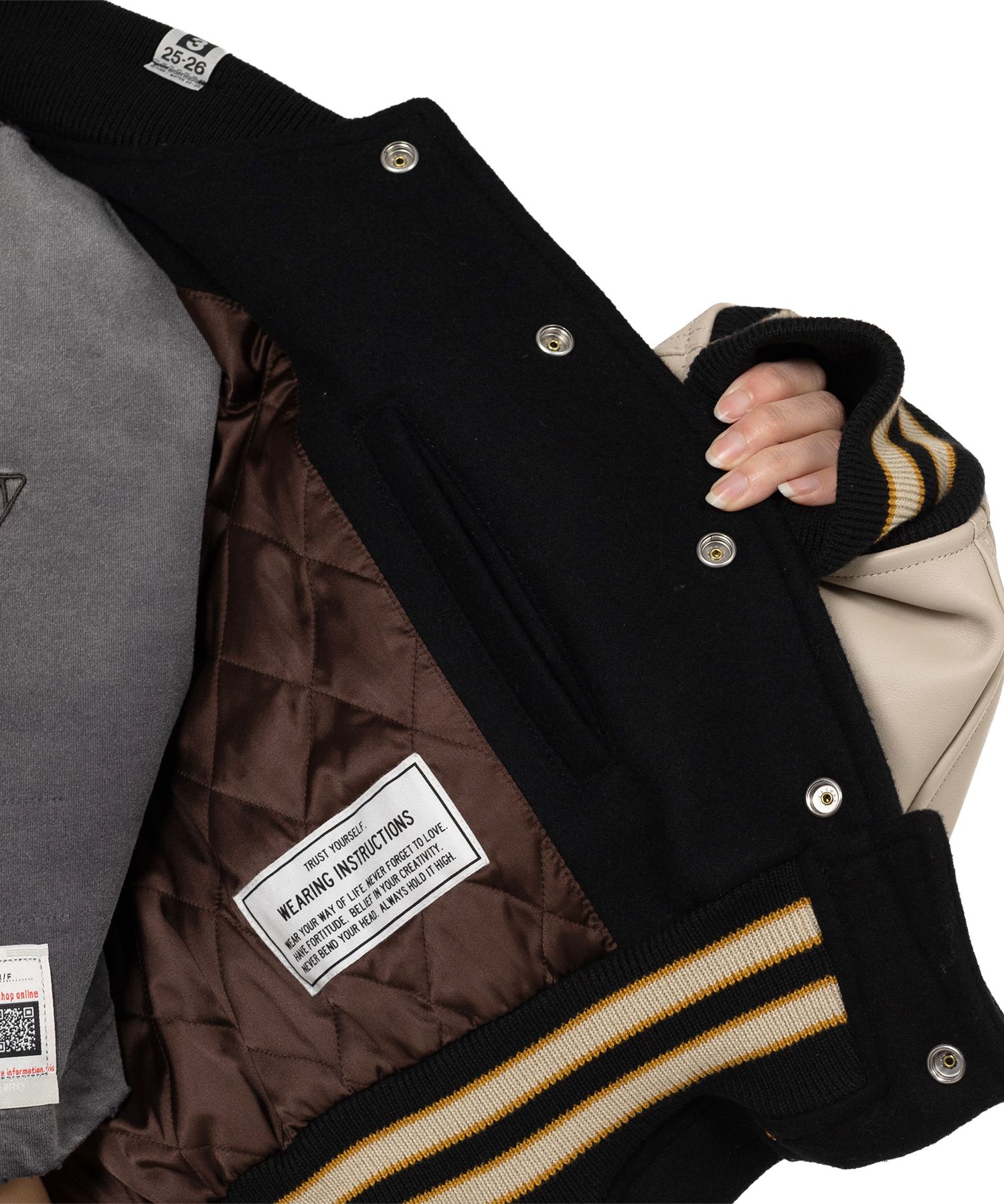 【国内買付】MIHARAYASUHIRO ROLL-UP HEM スタジアムジャンパー Maison MIHARA YASUHIRO ONLINE STORE（メゾンミハラヤスヒロ