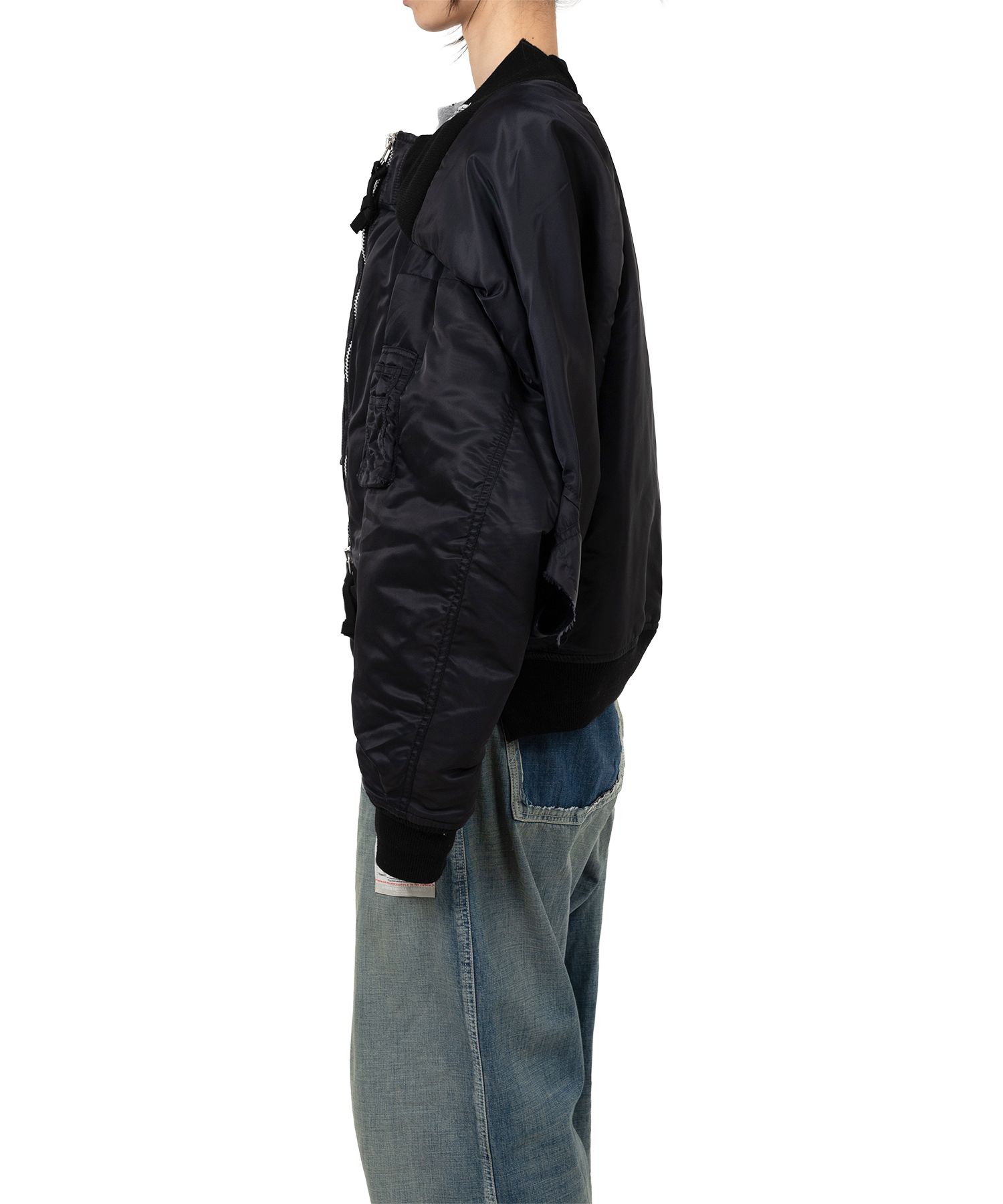 Reversed Front Flight Jacket