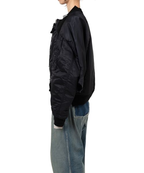 Reversed Front Flight Jacket