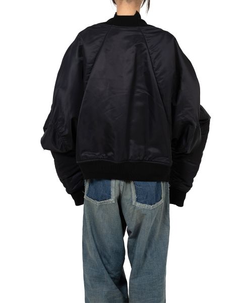 Reversed Front Flight Jacket