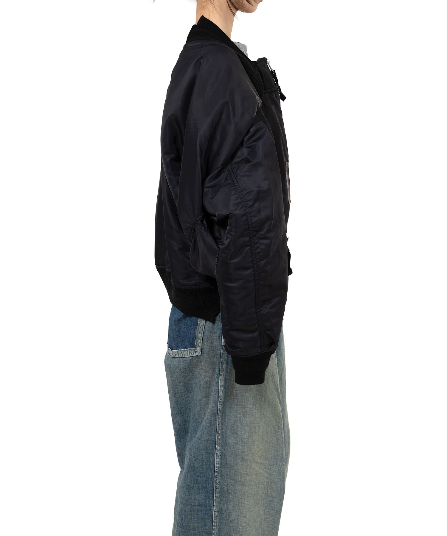 Reversed Front Flight Jacket