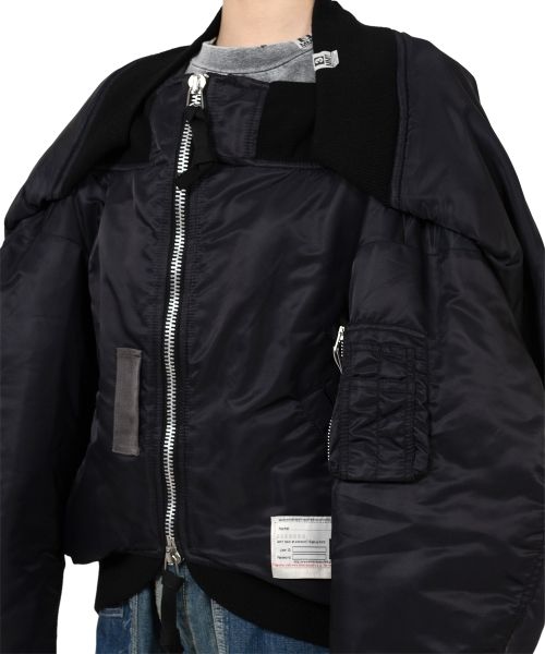 Reversed Front Flight Jacket