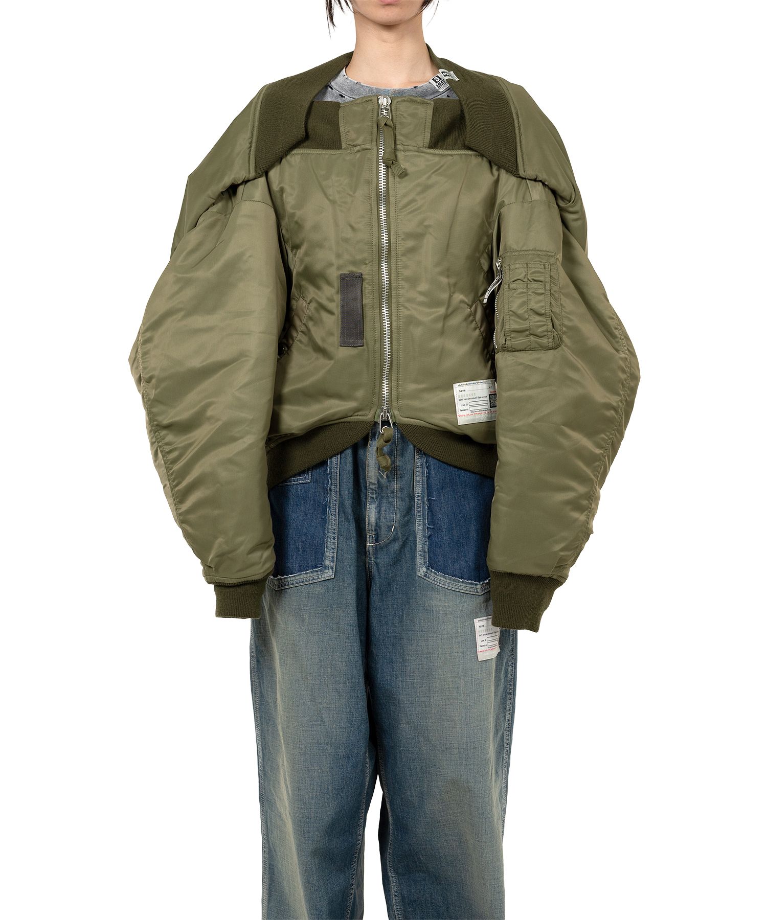 Reversed Front Flight Jacket