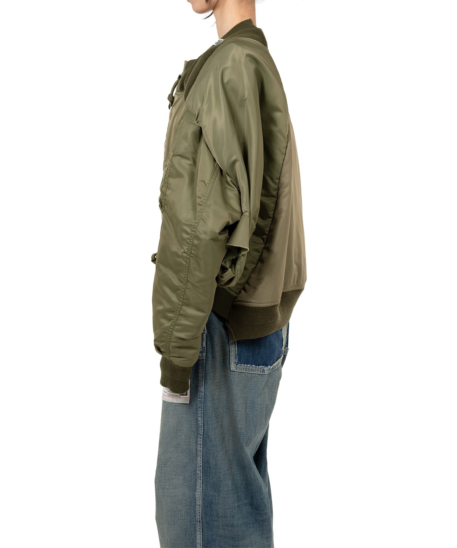 Reversed Front Flight Jacket