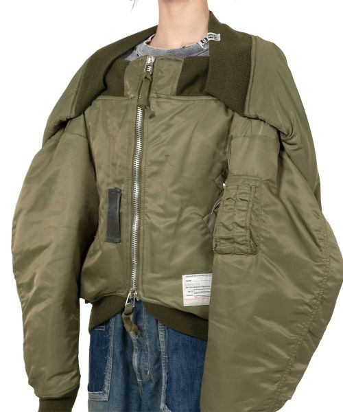 Reversed Front Flight Jacket