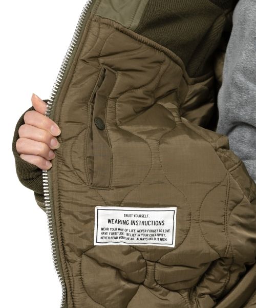 Reversed Front Flight Jacket