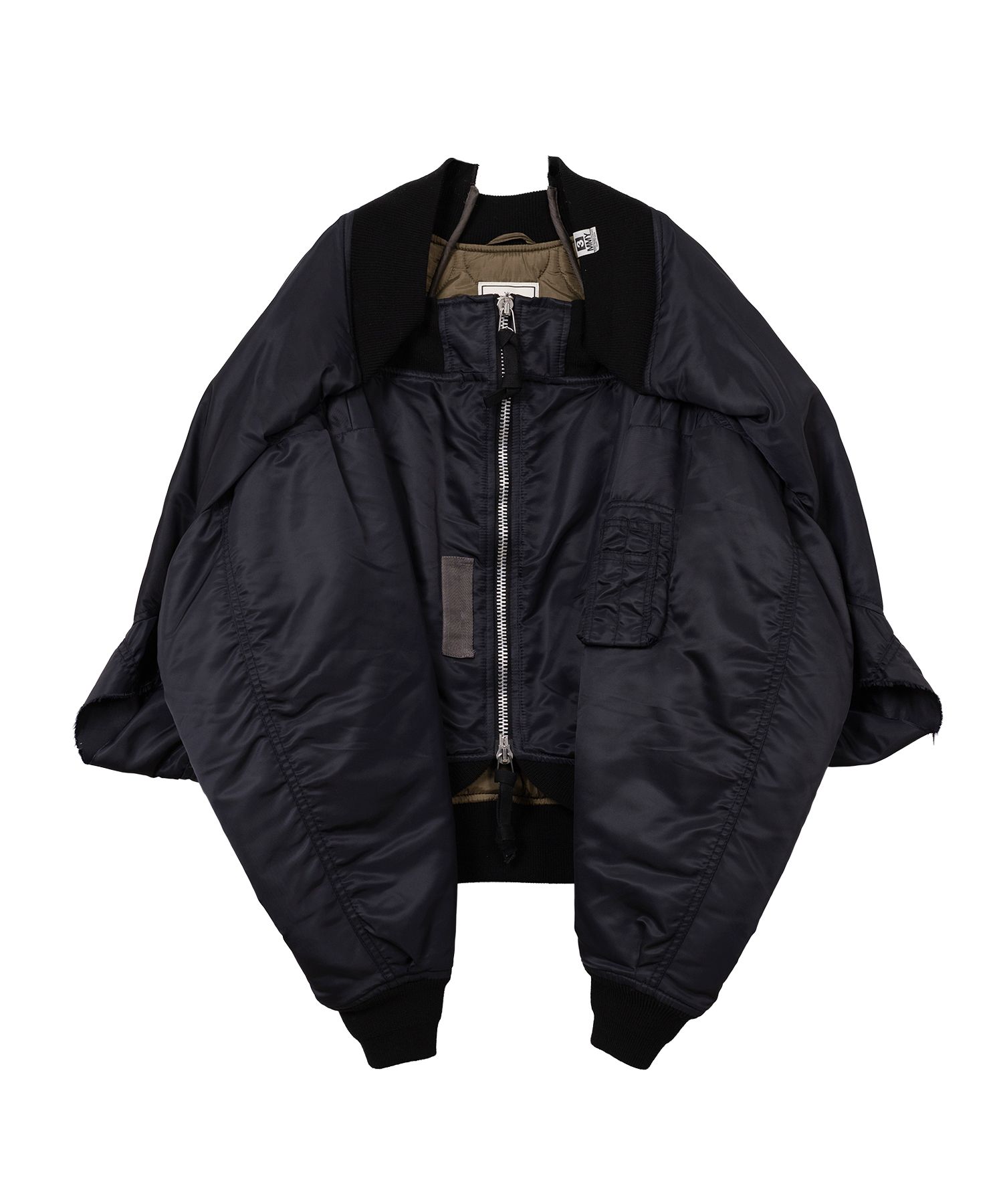 Reversed Front Flight Jacket