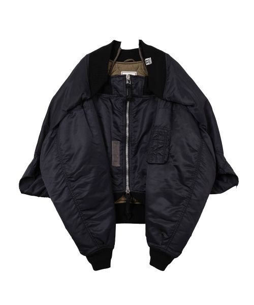Reversed Front Flight Jacket