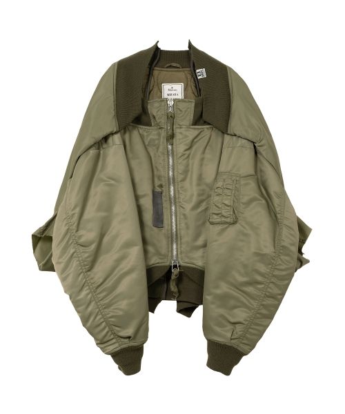 Reversed Front Flight Jacket