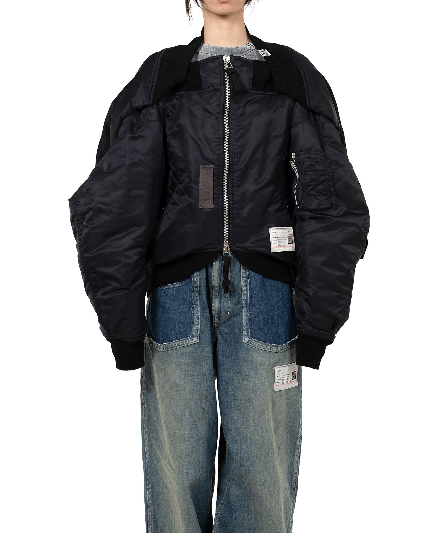 Reversed Front Flight Jacket