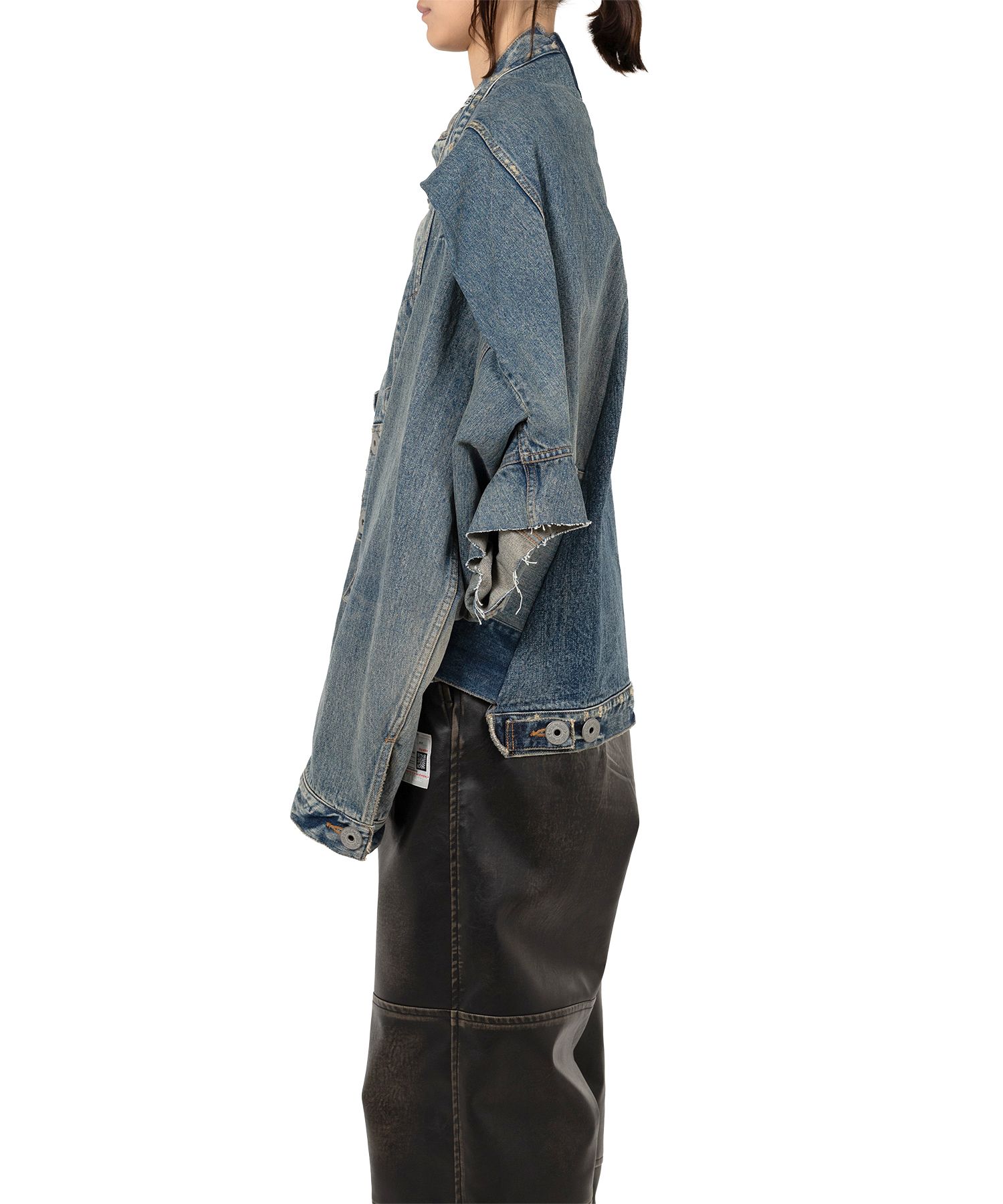MIHARA YASUHIRO 再構築 デニム ライダース ジャケット Maison MIHARA YASUHIRO ONLINE STORE（ミハラヤスヒロ