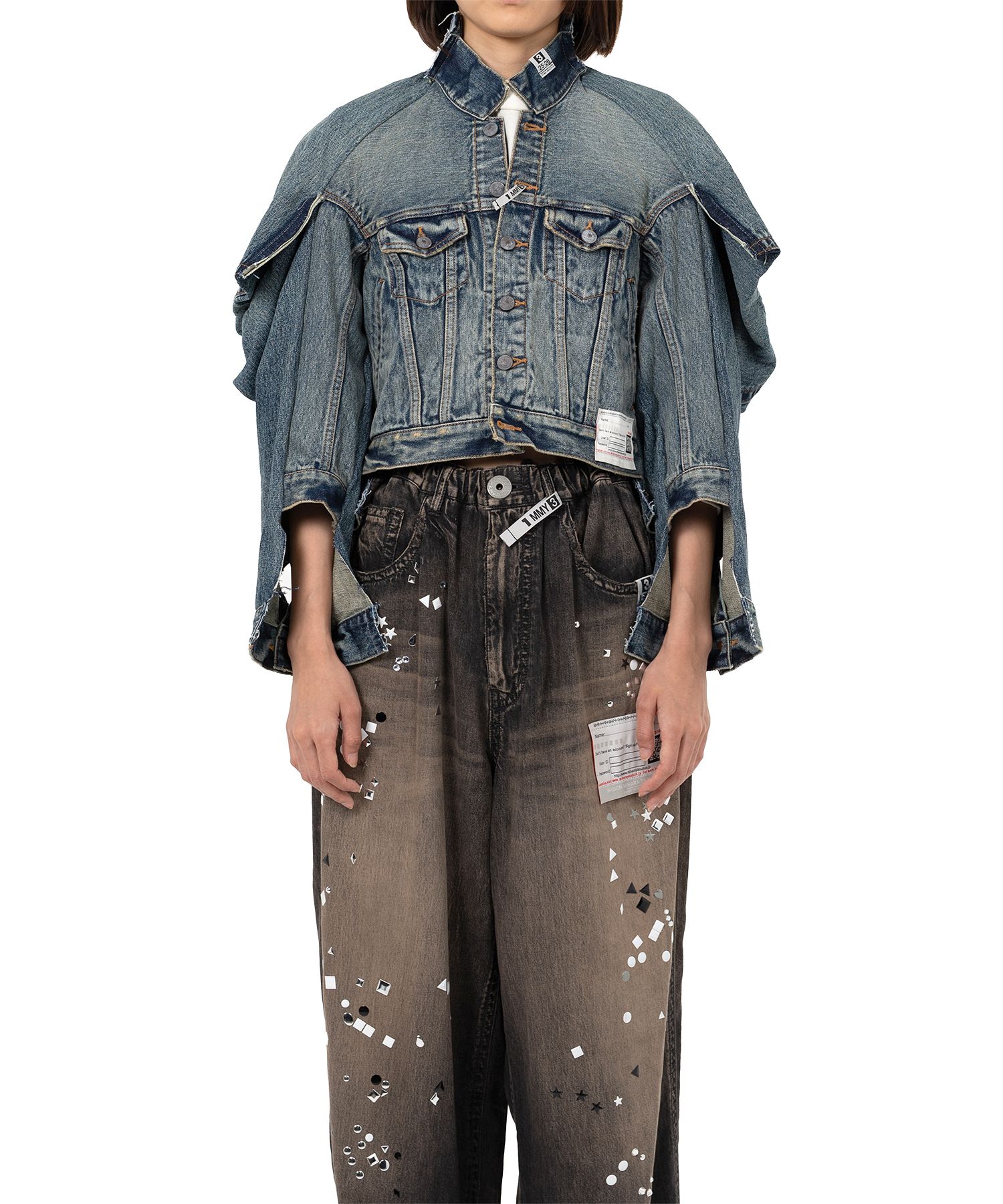 Asymmetric Denim Jacket